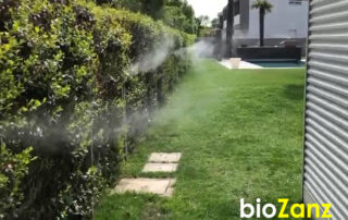 Impianto antizanzare biologico per giardino programmabile