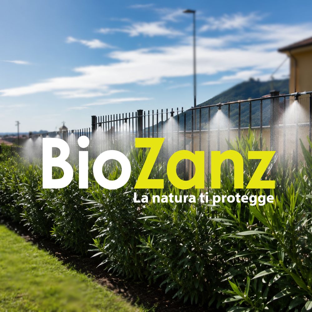 Sistema antizanzare installato