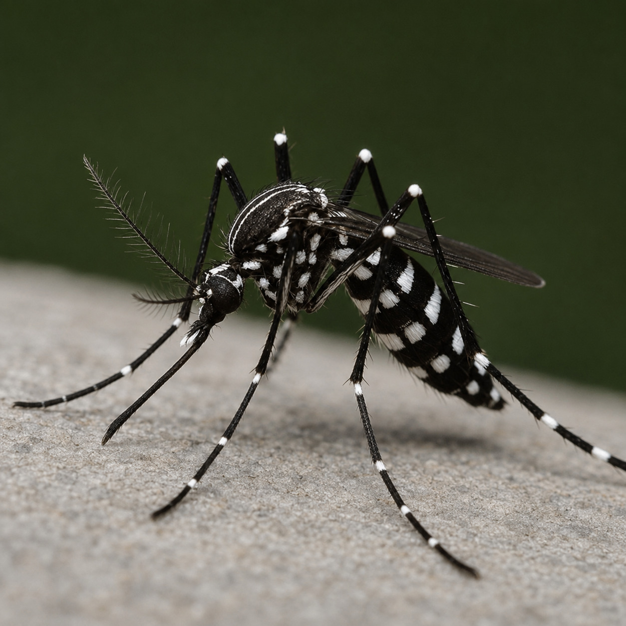 Zanzara tigre Aedes albopictus