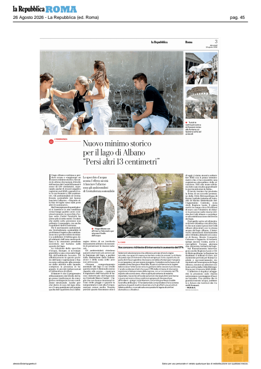 Articolo di La Repubblica su BioZanz