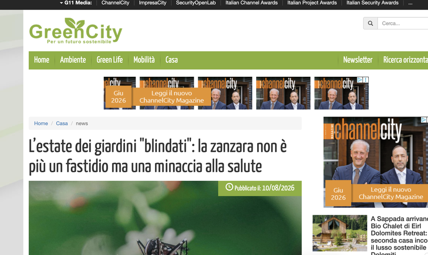 Articolo di GreenCity su BioZanz